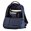 Рюкзак Landon Go S, синий с логотипом  заказать по выгодной цене в кибермаркете AvroraStore