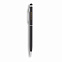 Тонкая металлическая ручка-стилус с логотипом  заказать по выгодной цене в кибермаркете AvroraStore