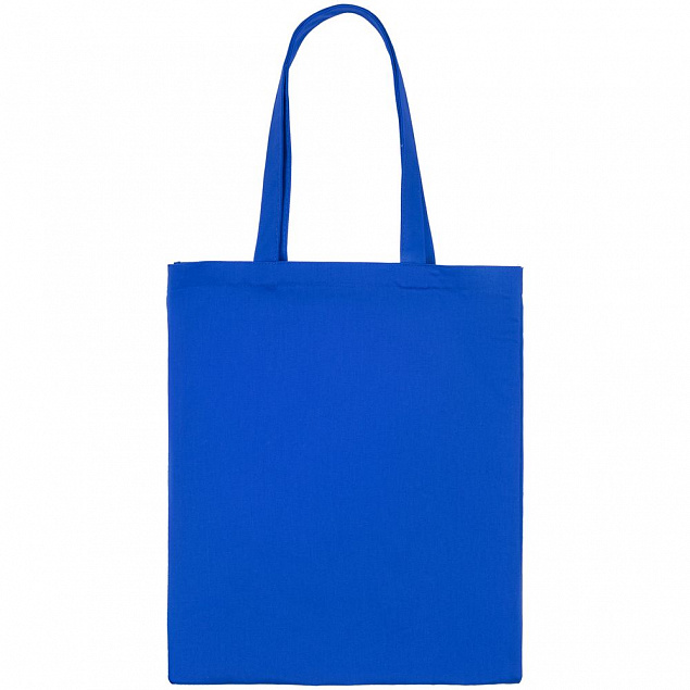 Холщовая сумка Countryside, ярко-синяя с логотипом  заказать по выгодной цене в кибермаркете AvroraStore