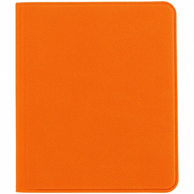 Картхолдер с отделением для купюр Dual, оранжевый с логотипом  заказать по выгодной цене в кибермаркете AvroraStore