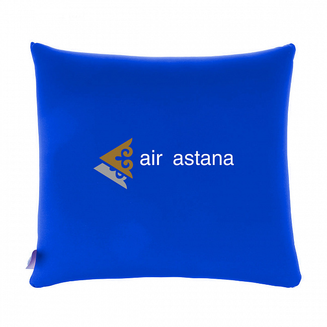 Пледы и подушки с логотипом на заказ 