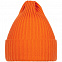 Шапка Yong, оранжевая с логотипом  заказать по выгодной цене в кибермаркете AvroraStore