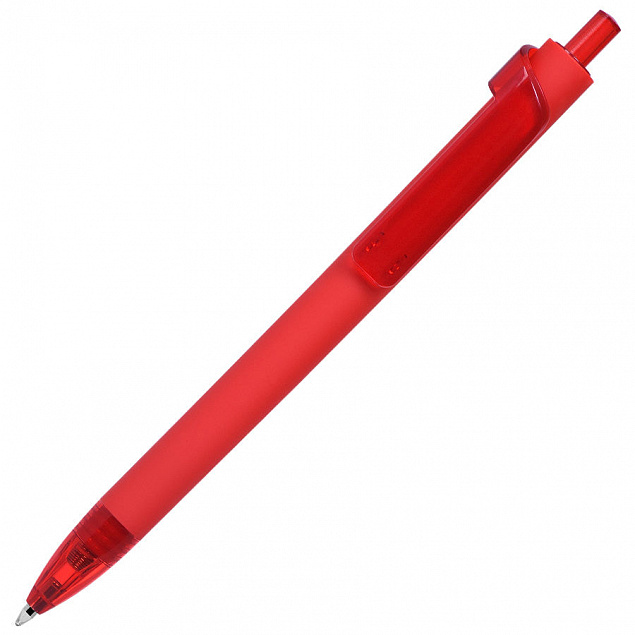 Ручка шариковая FORTE SOFT, покрытие soft touch с логотипом  заказать по выгодной цене в кибермаркете AvroraStore