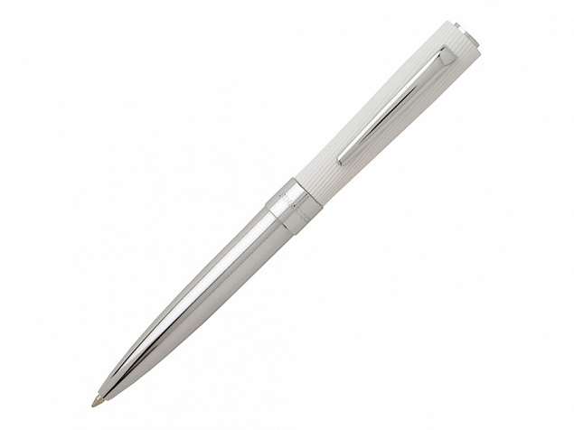 Шариковая ручка Dune White с логотипом  заказать по выгодной цене в кибермаркете AvroraStore