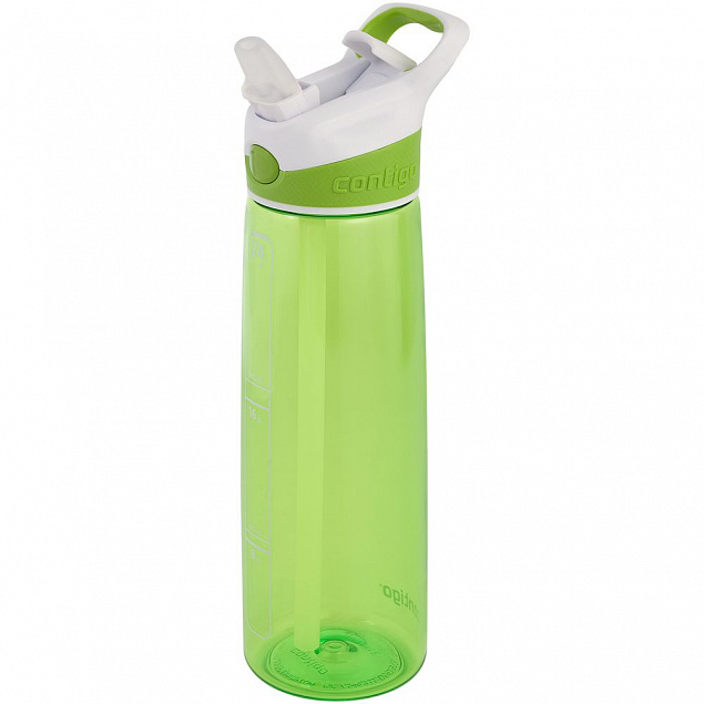 Спортивная бутылка для воды Addison, зеленое яблоко с логотипом  заказать по выгодной цене в кибермаркете AvroraStore