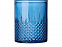 Подставка для чайной свечи из переработанного стекла Estrel, синий прозрачный с логотипом  заказать по выгодной цене в кибермаркете AvroraStore