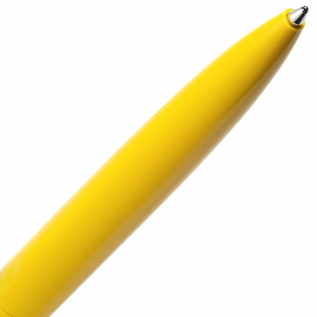 Ручка шариковая S Bella Extra, желтая с логотипом  заказать по выгодной цене в кибермаркете AvroraStore