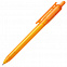 Ручка шариковая Bolide Transparent, оранжевая с логотипом  заказать по выгодной цене в кибермаркете AvroraStore