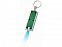 Брелок-фонарик Castor, зеленый с логотипом  заказать по выгодной цене в кибермаркете AvroraStore