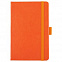 Блокнот Freenote, в линейку, оранжевый с логотипом  заказать по выгодной цене в кибермаркете AvroraStore