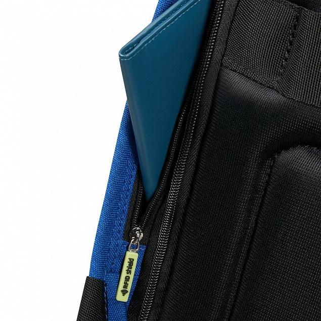 Рюкзак для ноутбука Securipak, темно-синий с логотипом  заказать по выгодной цене в кибермаркете AvroraStore