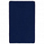 Флисовый плед Warm&Peace, синий с логотипом  заказать по выгодной цене в кибермаркете AvroraStore