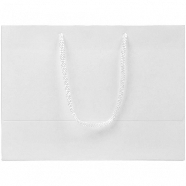 Пакет «Крафт», S, белый с логотипом  заказать по выгодной цене в кибермаркете AvroraStore