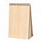 Блокноты для записей с деревянной обложкой с логотипом  заказать по выгодной цене в кибермаркете AvroraStore