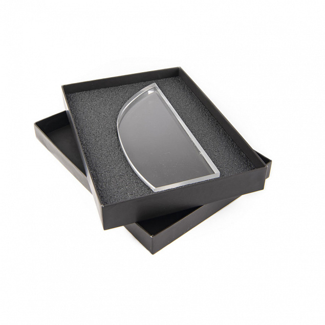 Награда TUSK в подарочной коробке, матовые грани, 85х210х20 мм, акрил с логотипом  заказать по выгодной цене в кибермаркете AvroraStore