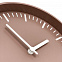 Часы настенные Bijou, серо-бежевые с логотипом  заказать по выгодной цене в кибермаркете AvroraStore
