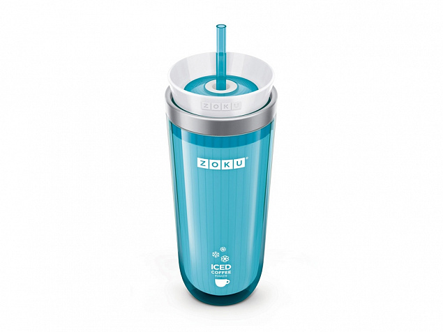 Стакан для охлаждения напитков Zoku Iced Coffee Maker с логотипом  заказать по выгодной цене в кибермаркете AvroraStore