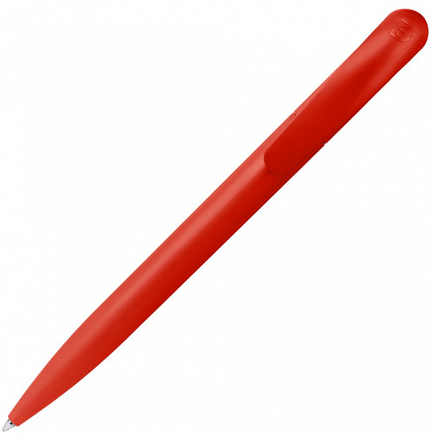 Ручка шариковая Nature Plus Matt, красная с логотипом  заказать по выгодной цене в кибермаркете AvroraStore