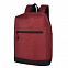 Рюкзак Boom, красный/чёрный, 43 x 30 x 13 см, 100% полиэстер  с логотипом  заказать по выгодной цене в кибермаркете AvroraStore
