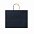Пакет бумажный MAPLE, Морской синий с логотипом  заказать по выгодной цене в кибермаркете AvroraStore
