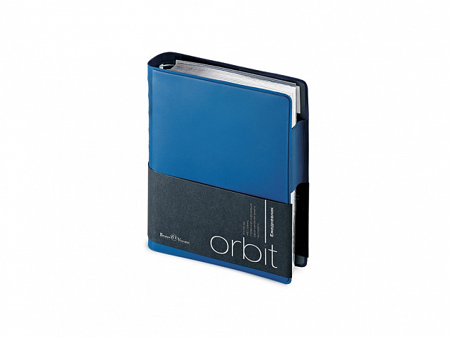 Ежедневник полудатированный А6 «Orbit» с логотипом  заказать по выгодной цене в кибермаркете AvroraStore