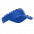 Козырек Козырёк 25U Синий с логотипом  заказать по выгодной цене в кибермаркете AvroraStore