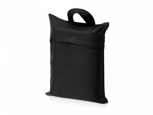 Плед для пикника Spread в сумочке, черный с логотипом  заказать по выгодной цене в кибермаркете AvroraStore