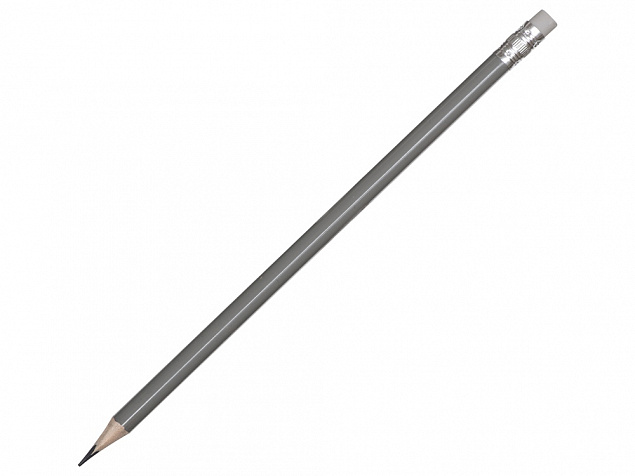 Трехгранный карандаш «Графит 3D» с логотипом  заказать по выгодной цене в кибермаркете AvroraStore