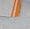 Рубашка поло женская PASADENA WOMEN 200 с контрастной отделкой, серый меланж c оранжевым с логотипом  заказать по выгодной цене в кибермаркете AvroraStore