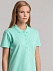 Рубашка поло женская PHOENIX WOMEN, зеленая мята с логотипом  заказать по выгодной цене в кибермаркете AvroraStore