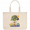 Холщовая сумка с молнией «На здоровье!», неокрашенная с логотипом  заказать по выгодной цене в кибермаркете AvroraStore