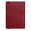 Ежедневник недатированный Boomer, А5,  красный, кремовый блок, без обреза с логотипом  заказать по выгодной цене в кибермаркете AvroraStore