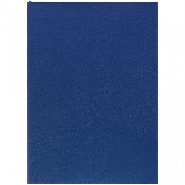 Ежедневник Flat, недатированный, синий с логотипом  заказать по выгодной цене в кибермаркете AvroraStore