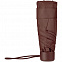 Зонт складной Minipli Colori S, коричневый с логотипом  заказать по выгодной цене в кибермаркете AvroraStore