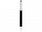 Ручка шариковая Athens черные чернила, черный с логотипом  заказать по выгодной цене в кибермаркете AvroraStore