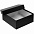 Коробка Emmet, большая, черная с логотипом  заказать по выгодной цене в кибермаркете AvroraStore