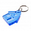 Брелок Lodge, голубой с логотипом  заказать по выгодной цене в кибермаркете AvroraStore