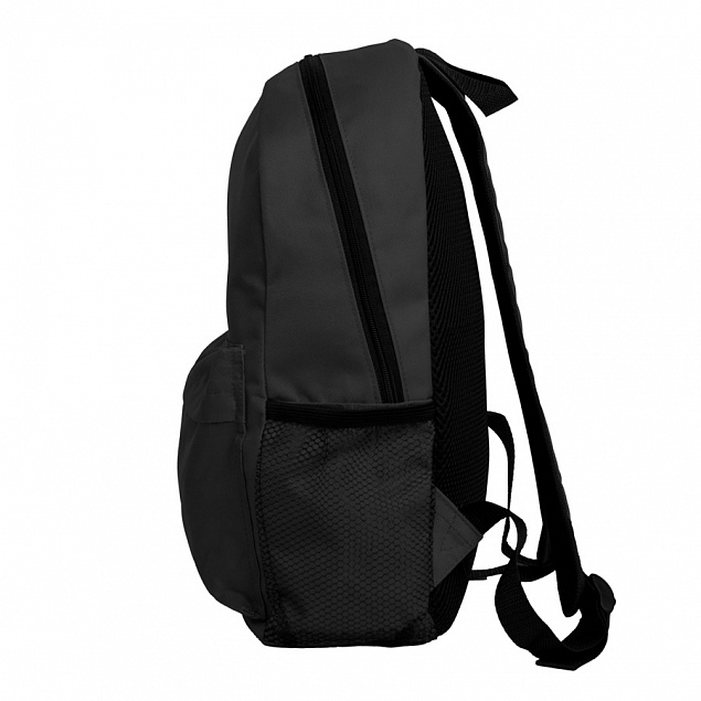 Рюкзак DISCO, черный, 40 x 29 x11 см, 100% полиэстер 600D с логотипом  заказать по выгодной цене в кибермаркете AvroraStore
