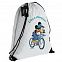 Рюкзак «Микки Маус. Like A Champion», белый с логотипом  заказать по выгодной цене в кибермаркете AvroraStore