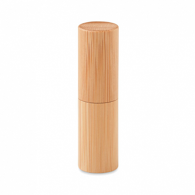 Бальзам для губ в бамбуковом фу с логотипом  заказать по выгодной цене в кибермаркете AvroraStore