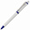 Ручка шариковая Raja, синяя с логотипом  заказать по выгодной цене в кибермаркете AvroraStore