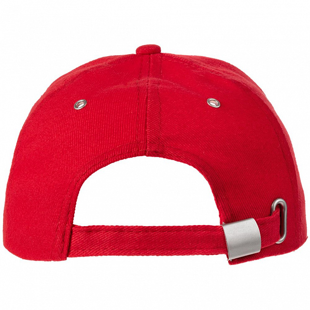 Бейсболка Standard, красная с логотипом  заказать по выгодной цене в кибермаркете AvroraStore