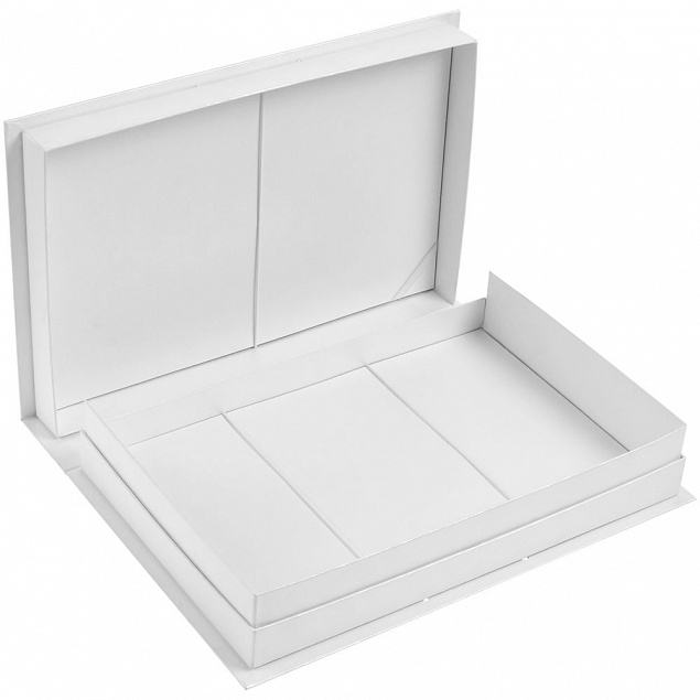 Коробка «Блеск» под набор, белая с логотипом  заказать по выгодной цене в кибермаркете AvroraStore