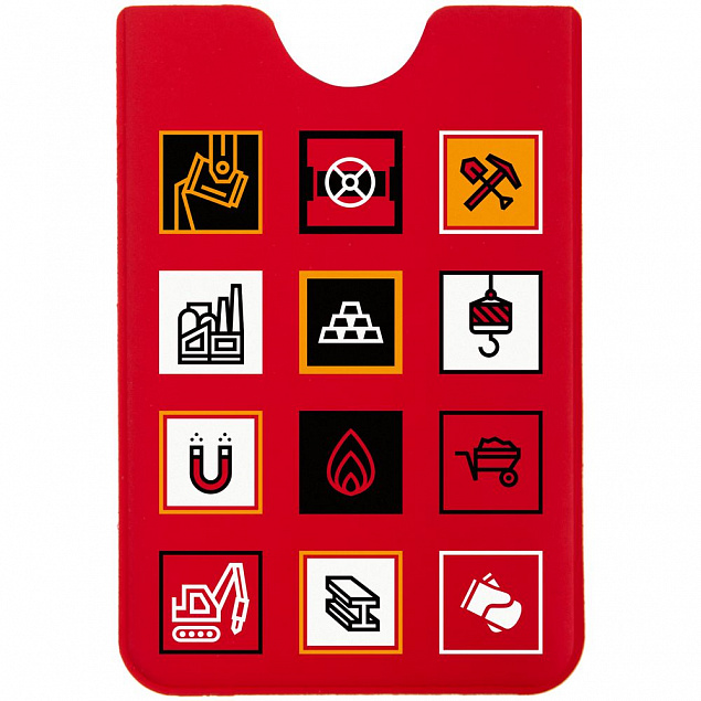 Чехол для карточки Industry, металлургия с логотипом  заказать по выгодной цене в кибермаркете AvroraStore