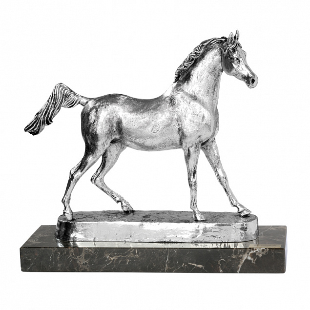Скульптура "Конь" с логотипом  заказать по выгодной цене в кибермаркете AvroraStore