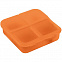 Таблетница Gesund, оранжевая с логотипом  заказать по выгодной цене в кибермаркете AvroraStore