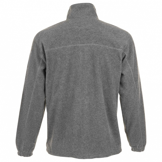 Куртка мужская North, серый меланж с логотипом  заказать по выгодной цене в кибермаркете AvroraStore