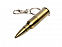 USB-флешка на 32 Гб в виде патрона от АК-47 с логотипом  заказать по выгодной цене в кибермаркете AvroraStore