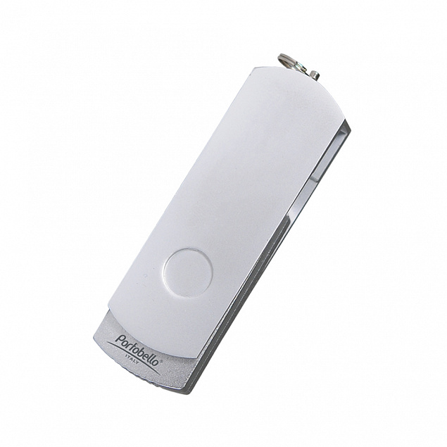 USB Флешка, Elegante, 16 Gb, серый с логотипом  заказать по выгодной цене в кибермаркете AvroraStore