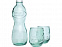Набор из 3 стаканов Brisa из переработанного стекла с логотипом  заказать по выгодной цене в кибермаркете AvroraStore